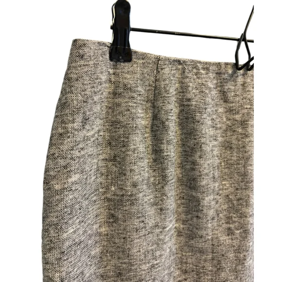 Canadian Designer 100% Linen Skirt, 10, Slow Fashion Minimalist Ruffle - Picture 6 of 16